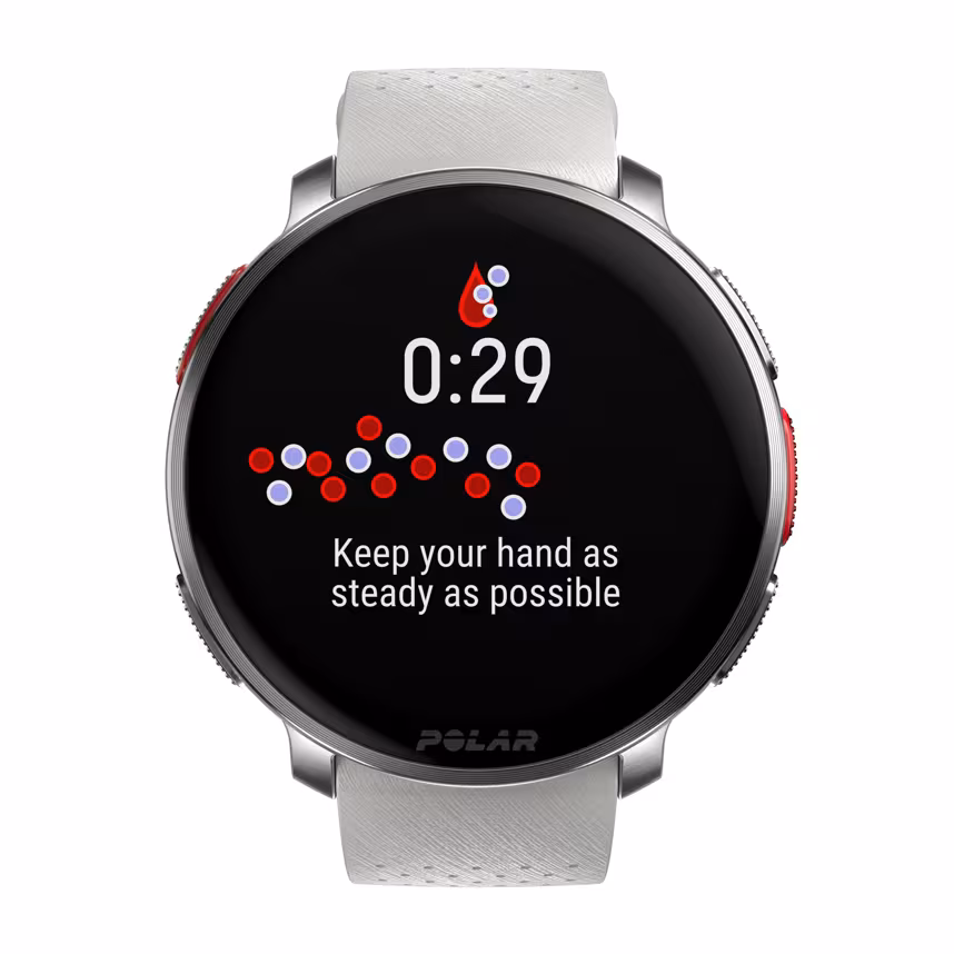 Polar Vantage V3 silver/orange S-L