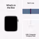 App Watch SE GPS+Cellular Alu silber 40mm Sportloop winter