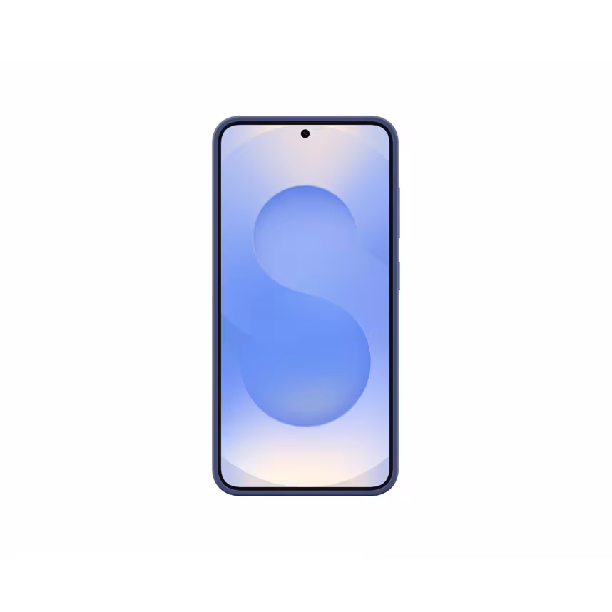 Samsung Back Cover Silikon Galaxy S25 Blau