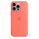 Apple iPhone 15 Pro Max Silikon Case mit MagSafe guava