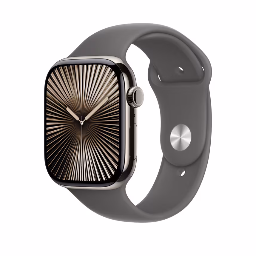 Apple Watch 46mm Sportband S/M steingrau