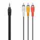 Hama Audio-/Video-Kabel 3,5mm Klinke 4pol - 3 Cinch Stecker