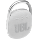 JBL Clip4 Bluetooth-Lautsprecher mit Karabinerhaken weiß