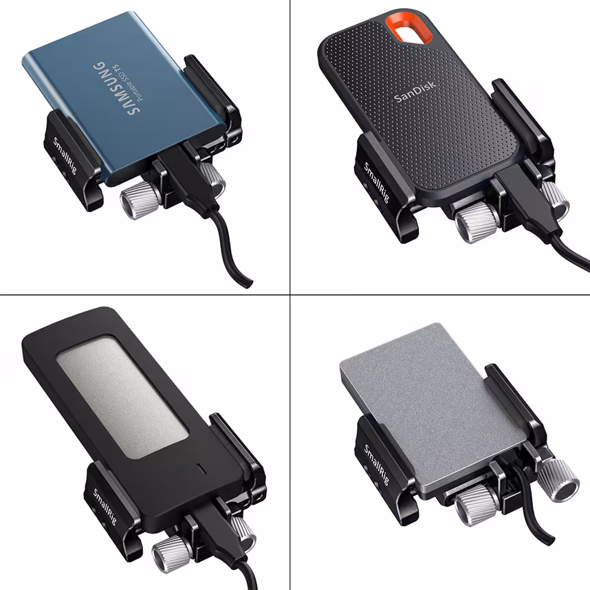 SmallRig Universale Halterung für externe SSD 