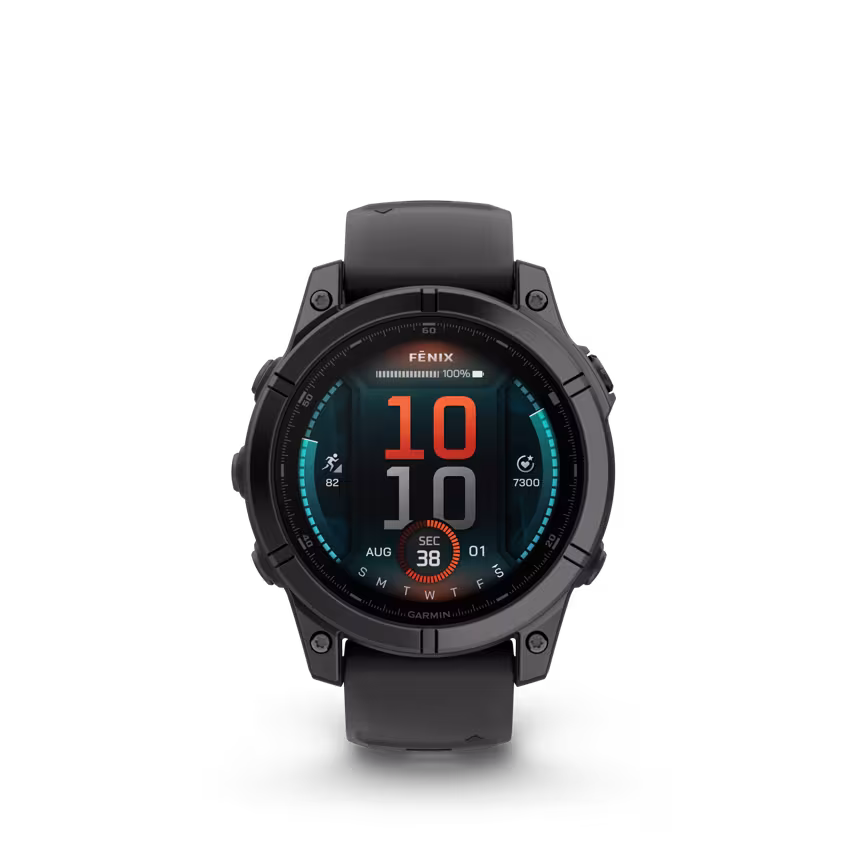 Garmin Fenix E 47mm Slate schwarz/schiefergrau