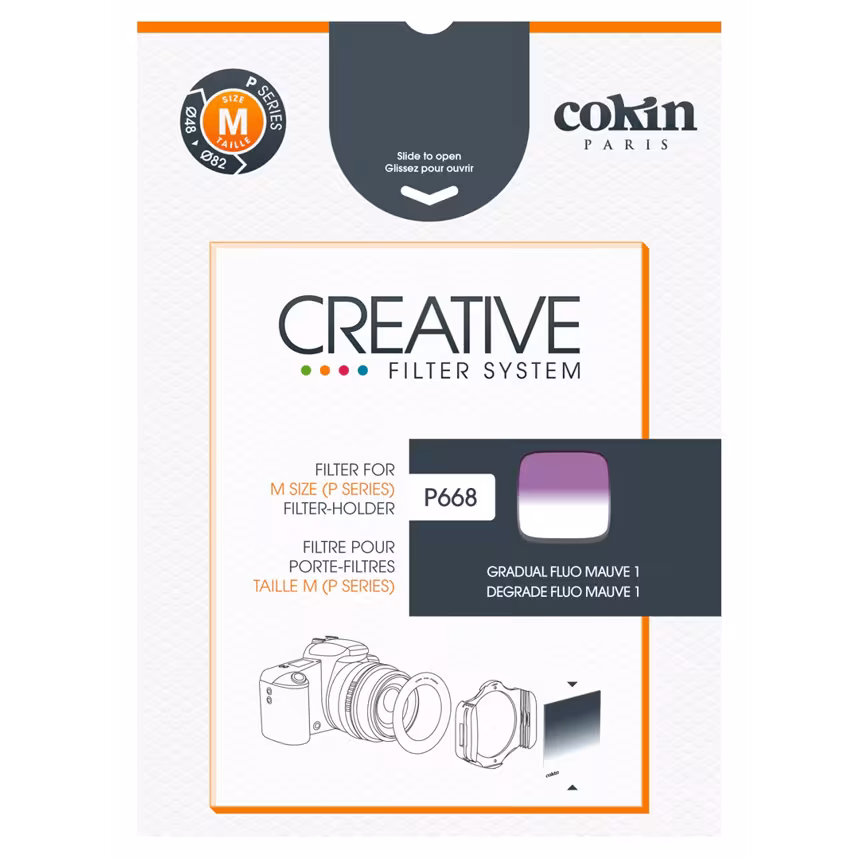 Cokin P668 Verlauf leuchtend Violett 1