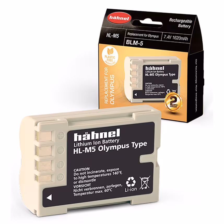 Hähnel Olympus BLM-5 Akku