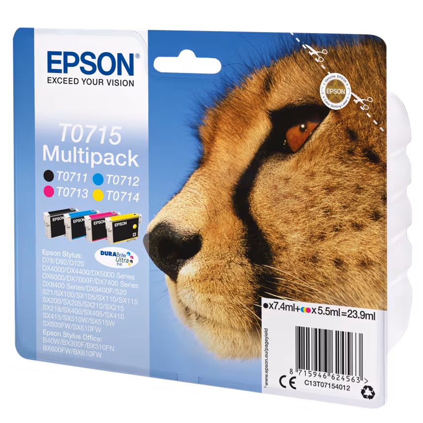 Epson T0715 Tinte Multipack