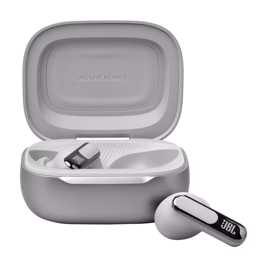 JBL Live Beam 3 In-Ear BT Kopfhörer silber