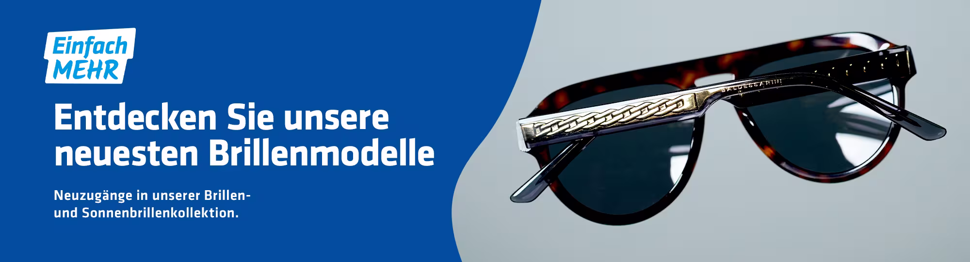 Aufnahmen aktueller Brillenmodelle.