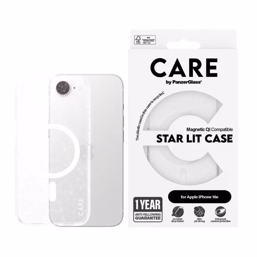 CARE by Panzerglass Flagship Star MagSafe Apple iPhone 16e