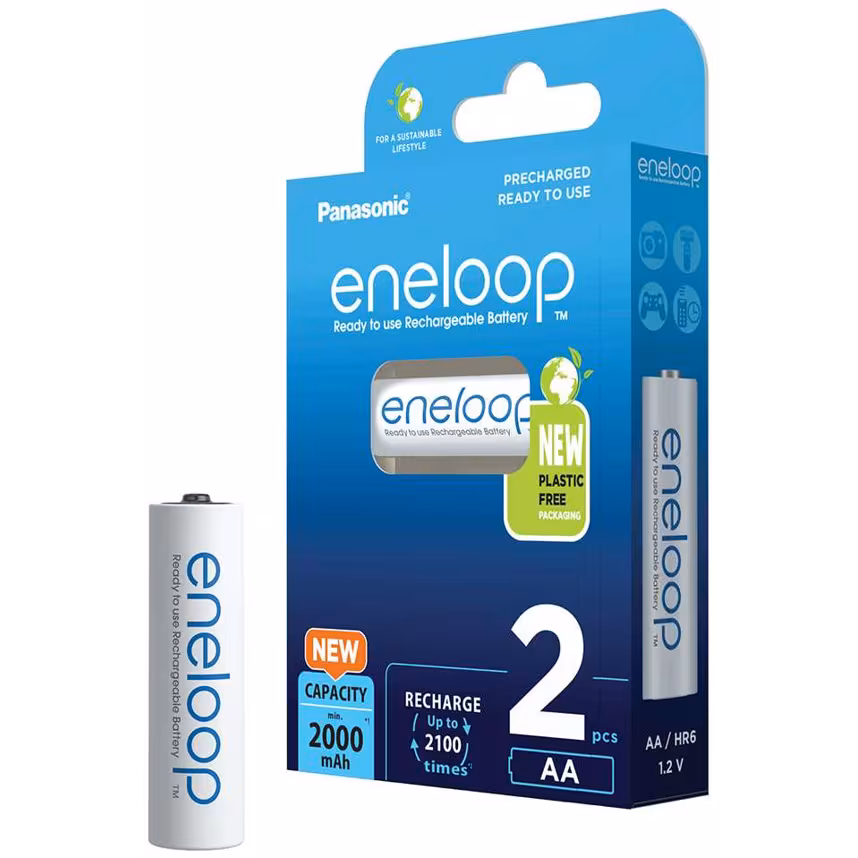 Eneloop AA 2000mAh 2er Blister 