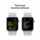 Apple Watch SE LTE 40mm silver Alu Case + blue Loop