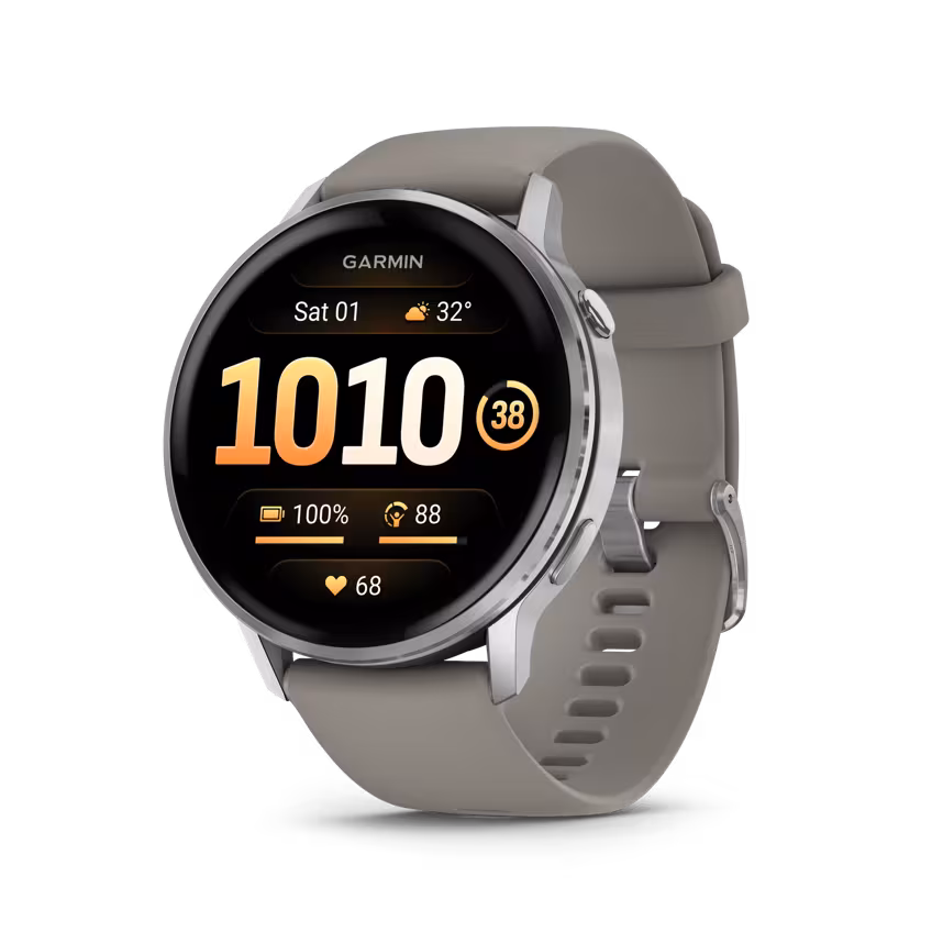 Garmin Venu 4 45mm Schwarz/Silber Grau