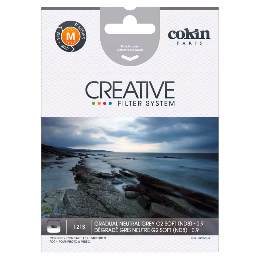 Cokin A121S Verlauf Grau G2S