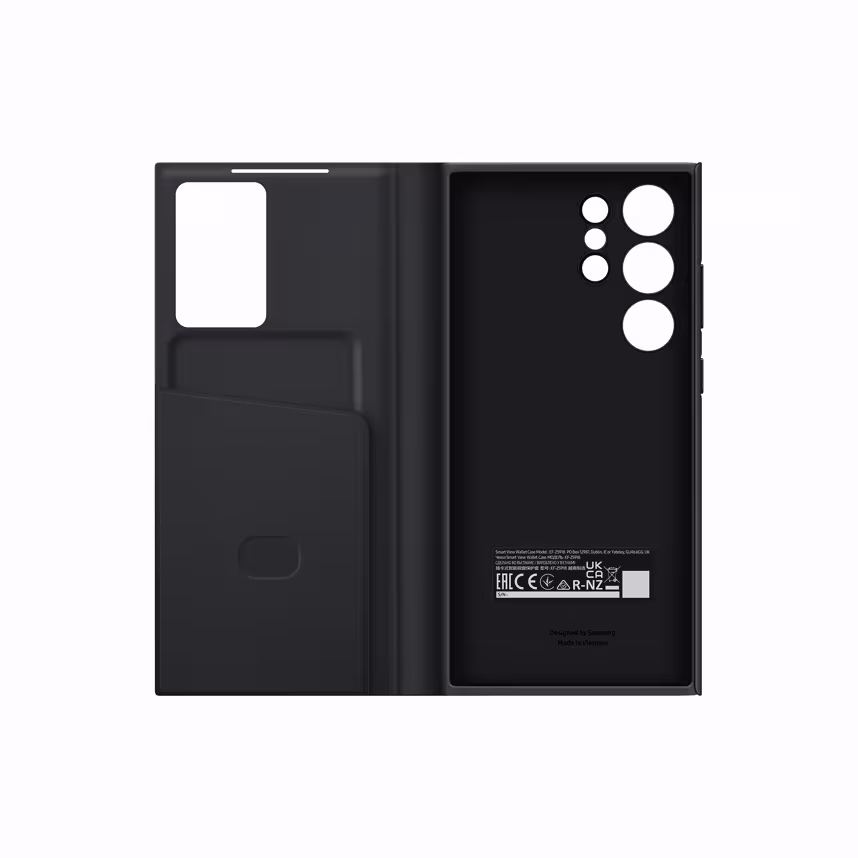 Samsung Book Cover Smart View Wallet Galaxy S23 Ultra black 
