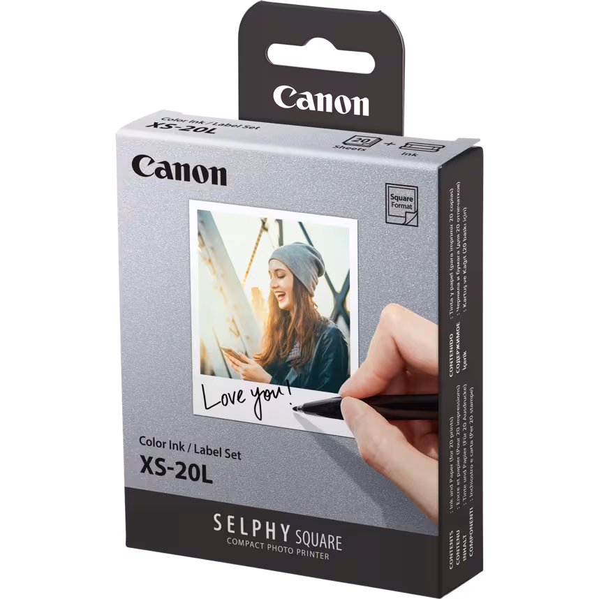 Canon XS20L Farbtinte-und Papier Set