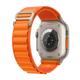 Apple Watch Ultra Cellular Titan 49mm Alpinband M orange
