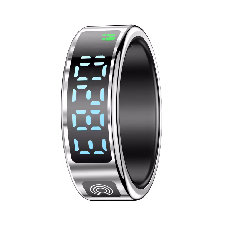 felixx Display SmartRing SR21D - Silber Gr&ouml;&szlig;e #12 (67,2mm)