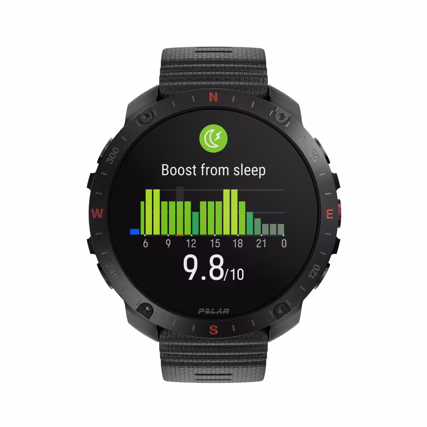 Polar Grit X2 Pro schwarz S/L HR