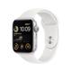 Apple Watch SE Alu 44mm Sportband weiß