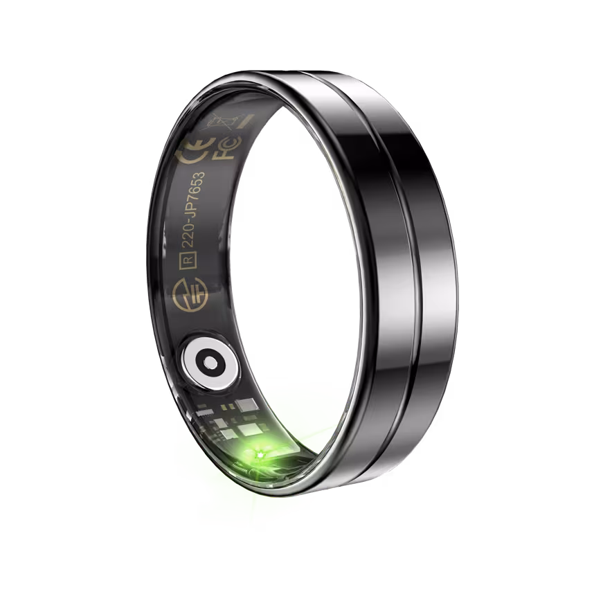 felixx SmartRing SR11 Slim Schwarz Edelstahl - #12 (67,2mm)
