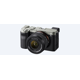 Sony ALPHA 7C + Objektiv FE 28-60/4-5,6 silber