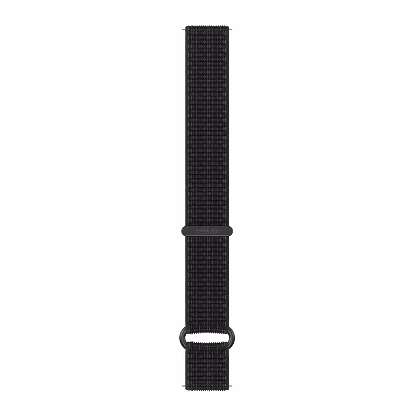 Polar Armband 22mm M/L Hook-Loop schwarz