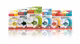Die Grafik zeigt den Alpine Gehörschutz Flyfit, Worksafe, Sleepsoft, Swimsafe, Partyplug und Pluggies Kids.