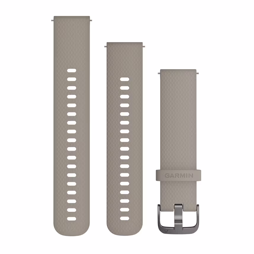 Garmin Uhrenarmband Vivoactive 20mm Silikon sand