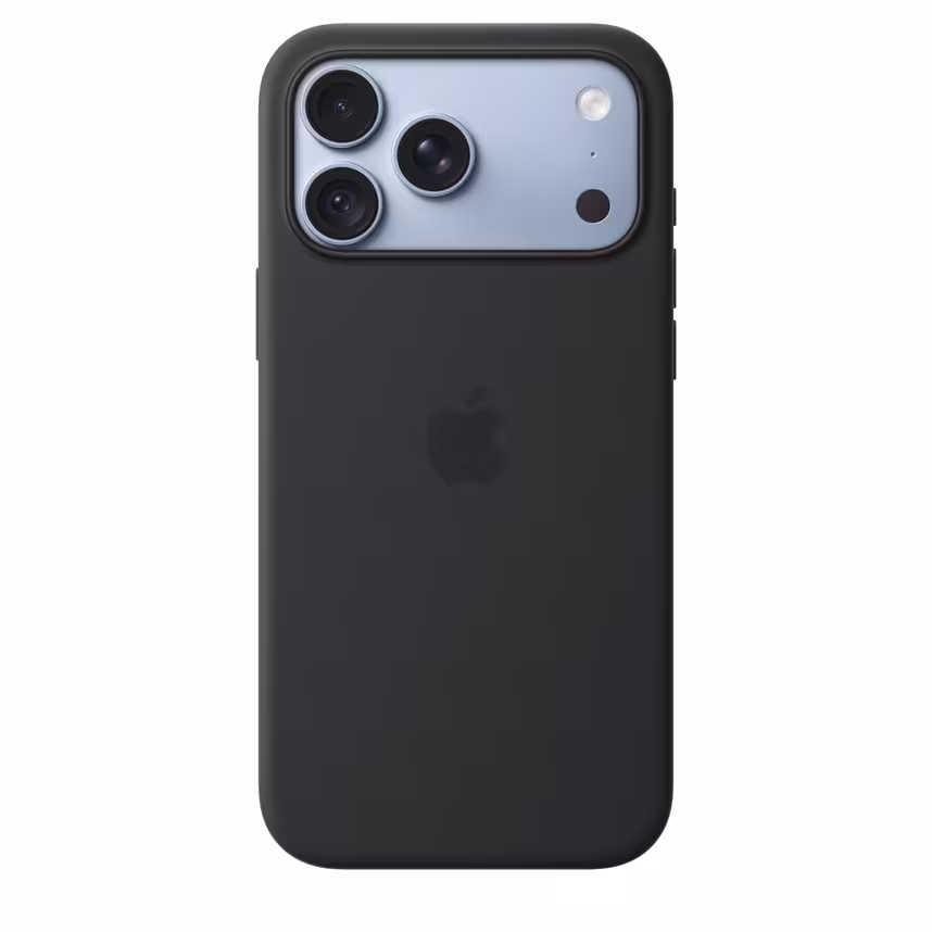 Apple iPhone 18 Pro Max Silikon Case mit MagSafe Black