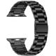 Mika Uhrenarmband Apple 42/44mm Edelstahl schwarz