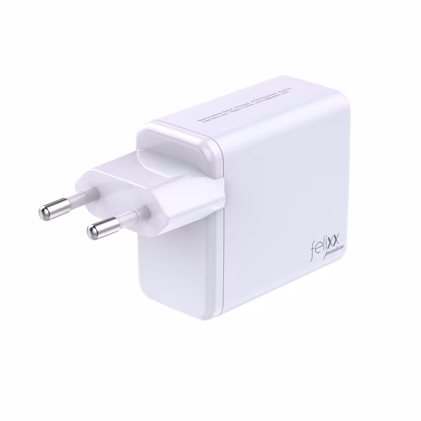 Felixx Slim PD Reiselader 100W inkl.Kabel Wei&szlig;
