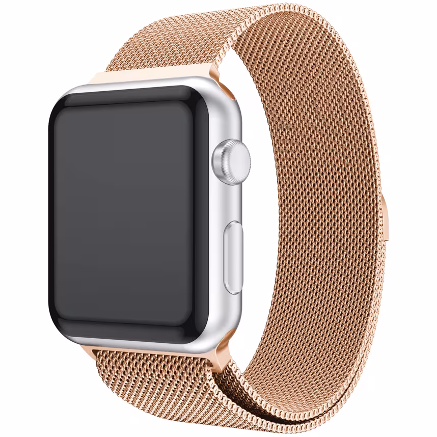 Felixx Smartwatcharmband Edelst.Milanaise Rosegold 38/40 iWatch
