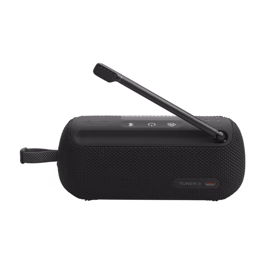 JBL Tuner 3 Bluetooth Speaker mit Radio Schwarz