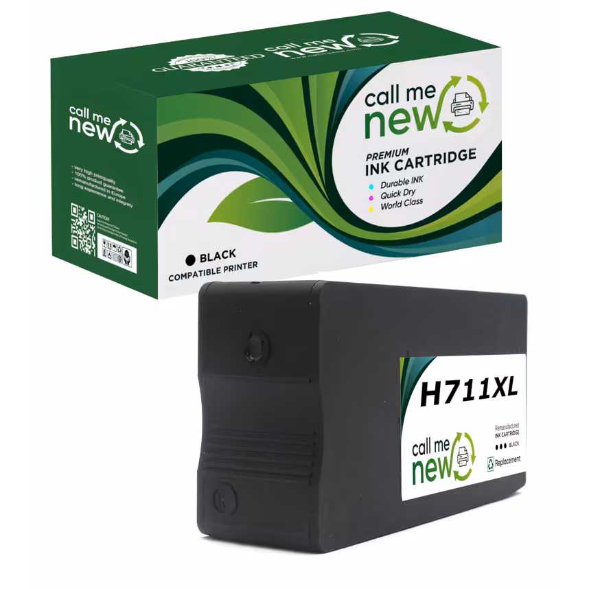 CMN aufber. Tintenpatrone für HP711XL schwarz