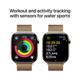 Apple Watch S10 LTE 46mm Gold Titanium + Milanese Loop S/M