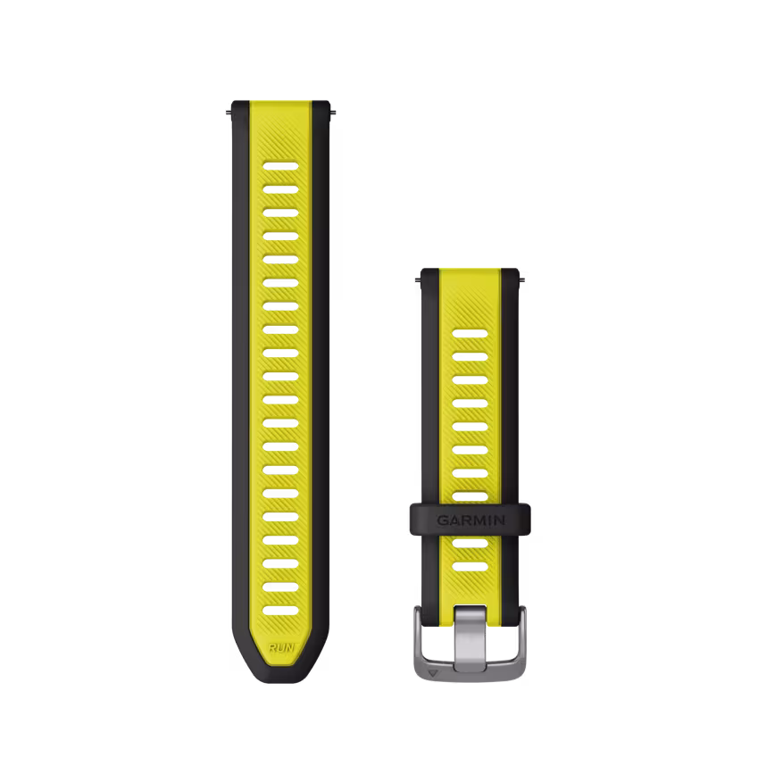 Garmin Schnellwechsel Band 20mm schwarz/gelb