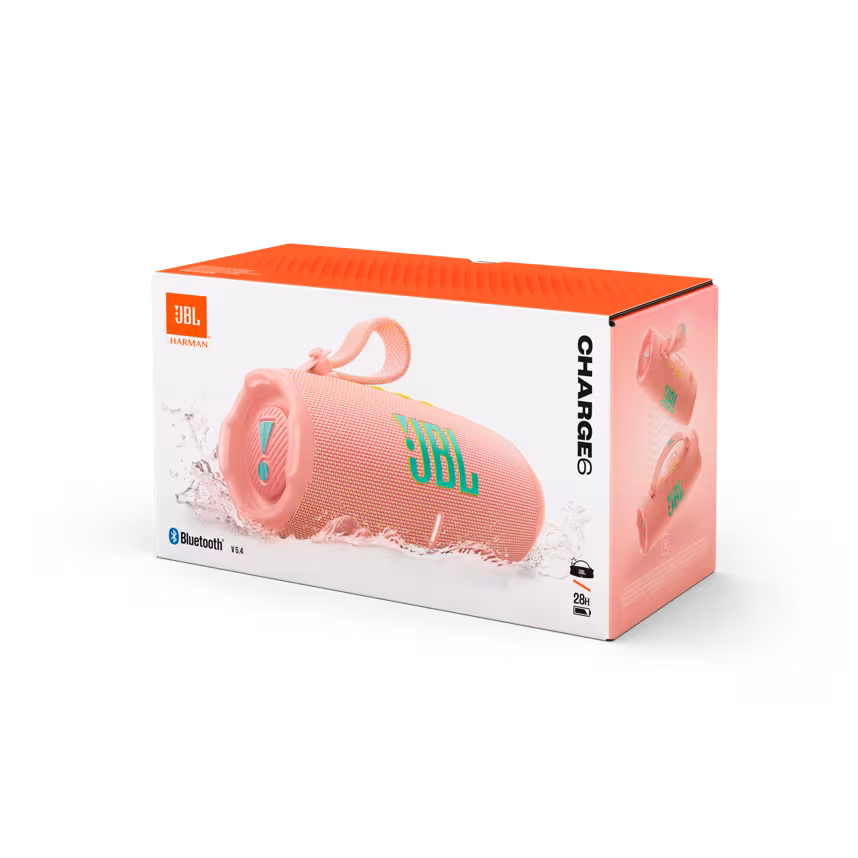 JBL Charge 6 Bluetooth-Lautsprecher pink
