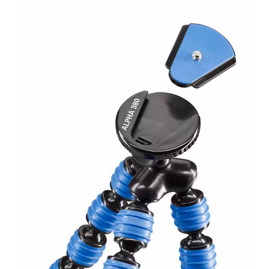 Cullmann Alpha 380 Mobile Blau inkl. Handyhalterung