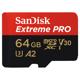 SanDisk mSDXC 64GB Extreme Pro UHS-1 170MB/s Doppelpack