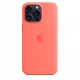 Apple iPhone 15 Pro Max Silikon Case mit MagSafe guava
