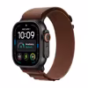  Apple Watch Ultra 4 LTE 49mm Black Titan Case + Burgundy Alpine Loop M
