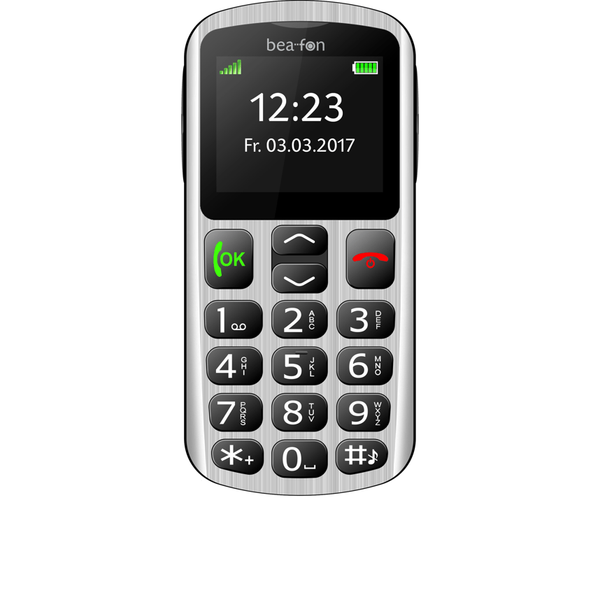 Beafon SL 250 silver black Hartlauer