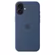  Apple iPhone 16 Plus Silikon Case mit Magsafe denim 