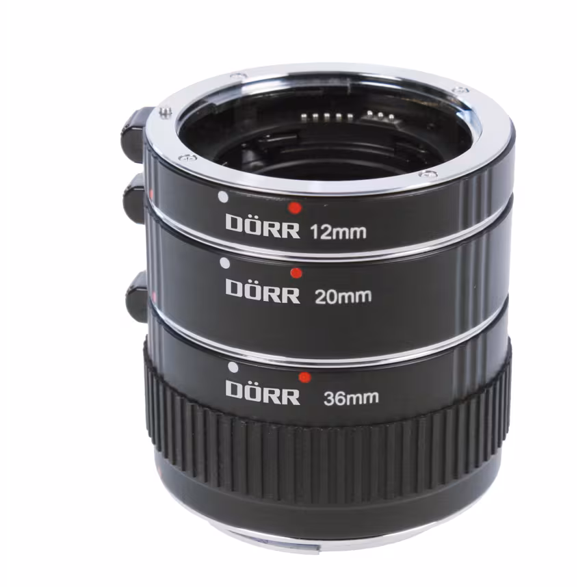 Dörr 10/16/21mm Olymp/Panasonic MFT Zwischenringsatz