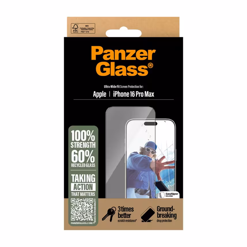 PanzerGlass Schutzglas Apple iPhone 16 Pro Max
