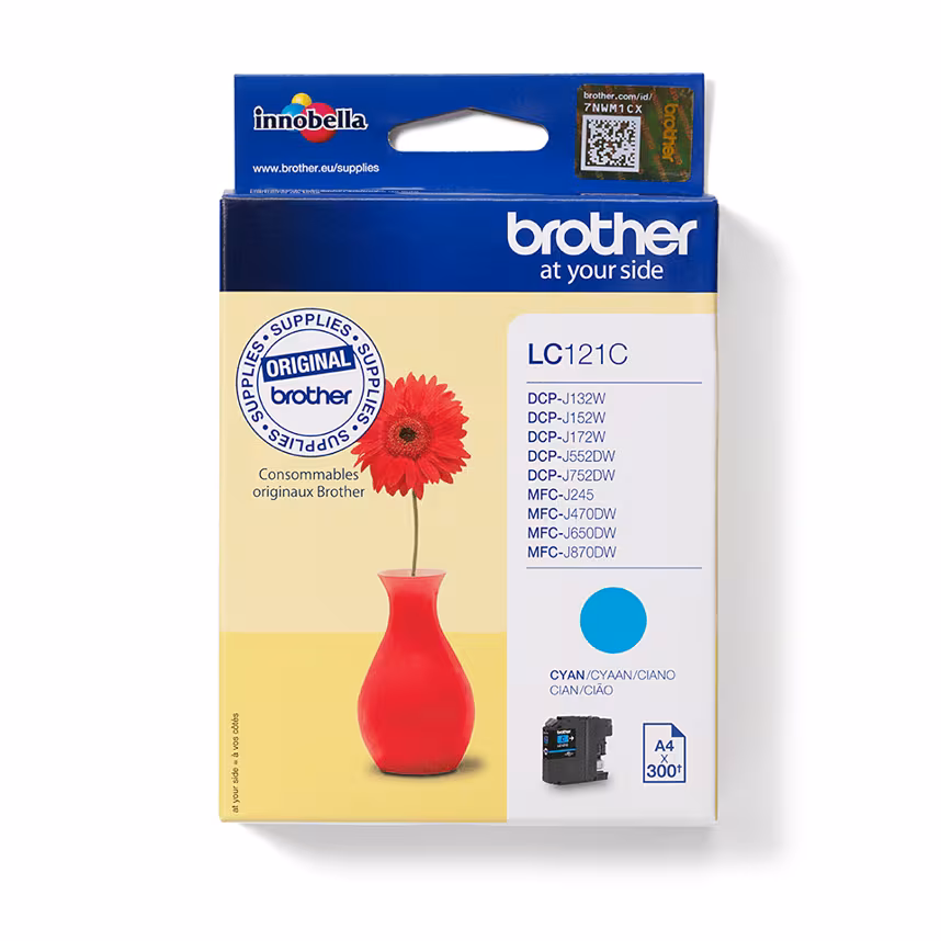 Brother LC-121BC Tinte cyan