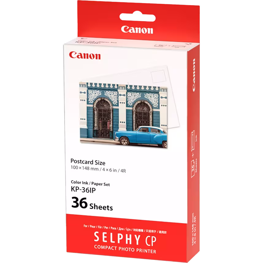 Canon KP-36ip 10x15cm 36Bl. + Farbkartusche