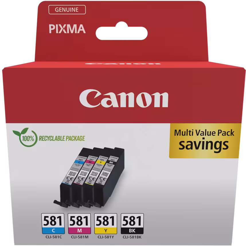 Canon CLI-581 Tinte Multipack